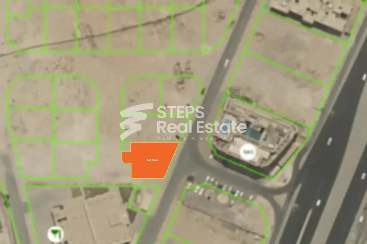 Lands For Sale in Al Wakrah  - Al Wakrah  -Area Size 645 Square Meter