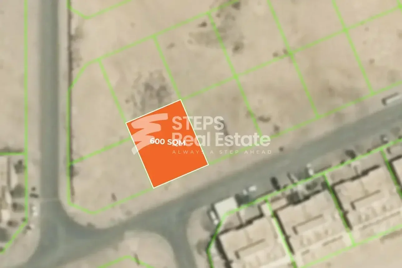 Lands For Sale in Al Wakrah  - Al Wakrah  -Area Size 600 Square Meter