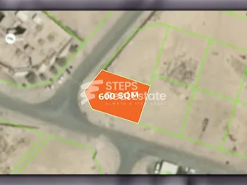 Lands For Sale in Al Wakrah  - Al Wakrah  -Area Size 600 Square Meter