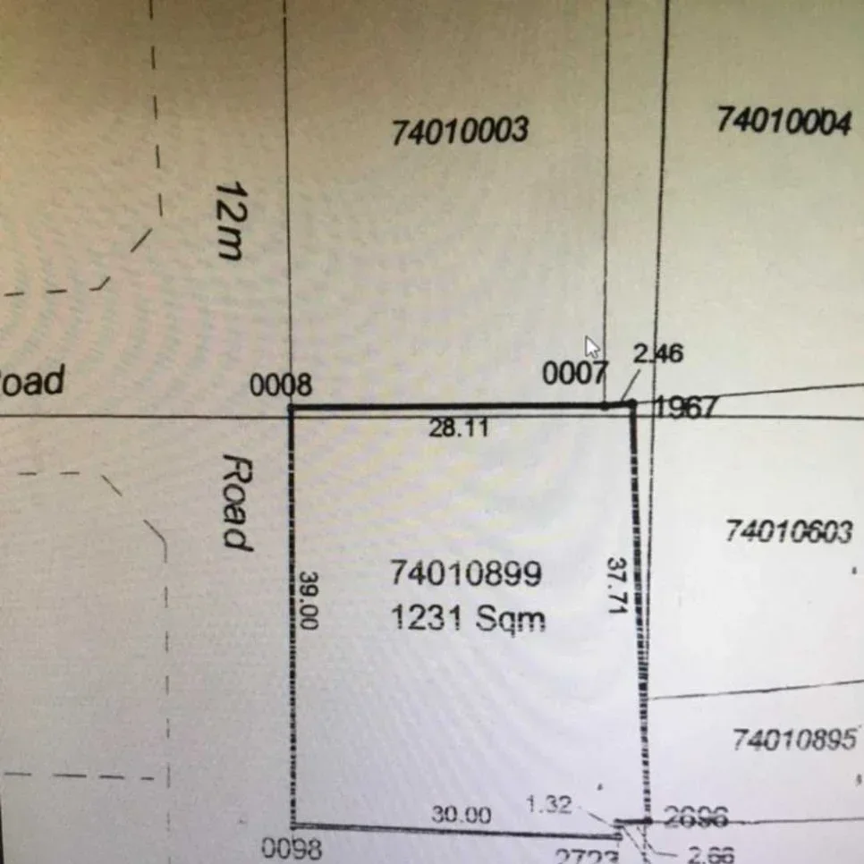 Lands For Sale in Al Daayen  - Sumaysimah  -Area Size 1,231 Square Meter