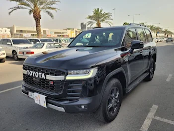 Toyota  Land Cruiser  GR Sport Twin Turbo  2023  Automatic  42,000 Km  6 Cylinder  Four Wheel Drive (4WD)  SUV  Black  With Warranty