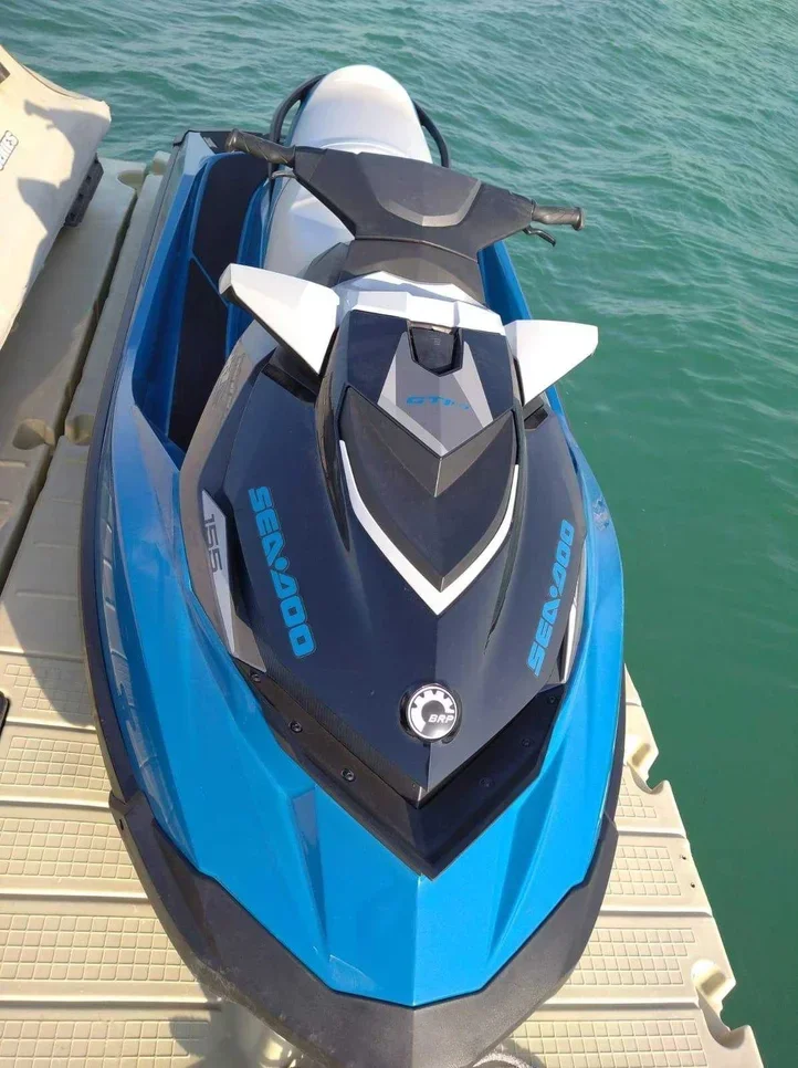 Sea-Doo  GTI  USA  2019  Black & Blue  White  Seadoo  1  3  With Trailer