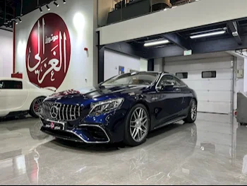 مرسيدس - بنز  اس - كلاس  63 AMG  2019  اوتوماتيك  35,000 كم  8 سلندر  دفع خلفي  كوبيه \ سبورت  ازرق  تحت الضمان