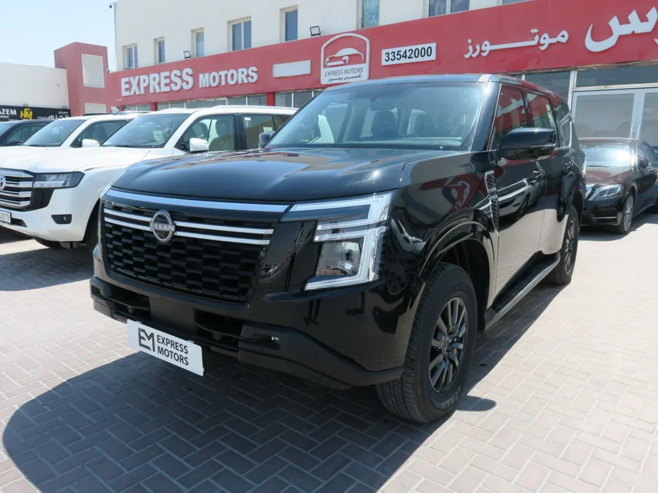 Nissan  Patrol  XE  2025  Automatic  0 Km  6 Cylinder  Four Wheel Drive (4WD)  SUV  Black  With Warranty