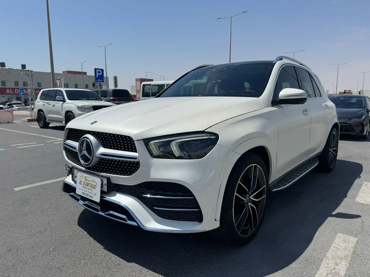 Mercedes-Benz  GLE  450  2020  Automatic  66,000 Km  6 Cylinder  Four Wheel Drive (4WD)  SUV  White