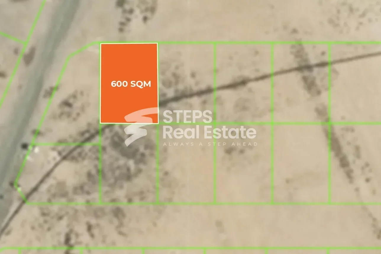 Lands For Sale in Al Wakrah  - Al Wakrah  -Area Size 600 Square Meter