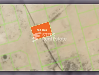 Lands For Sale in Al Wakrah  - Al Wakrah  -Area Size 600 Square Meter