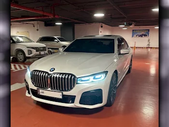 BMW  7-Series  740 Li  2020  Automatic  43,000 Km  6 Cylinder  Rear Wheel Drive (RWD)  Sedan  White  With Warranty