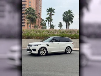 Land Rover  Range Rover  Sport HSE  2018  Automatic  65,000 Km  8 Cylinder  Four Wheel Drive (4WD)  SUV  White