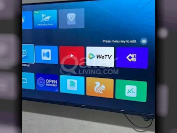 Television (TV) Geepas  - 43 Inch  - Full HD  - Smart TV  - 3D  - With Sound System