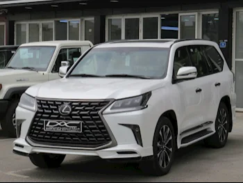 Lexus  LX  570 S Black Edition  2021  Automatic  157,000 Km  8 Cylinder  Four Wheel Drive (4WD)  SUV  White