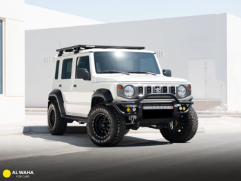 Suzuki  Jimny  2024  Manual  7,000 Km  4 Cylinder  Four Wheel Drive (4WD)  SUV  White  With Warranty
