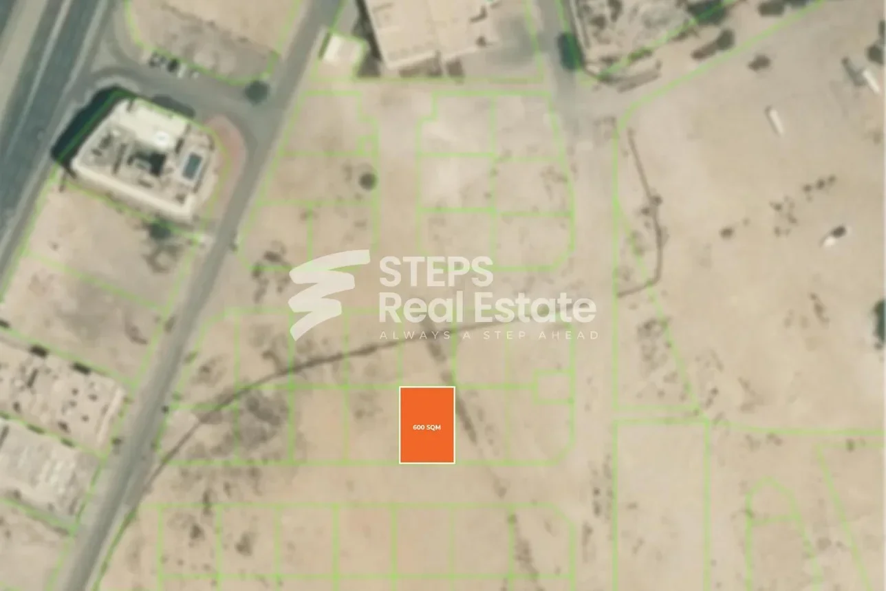 Lands For Sale in Al Wakrah  - Al Wakrah  -Area Size 600 Square Meter