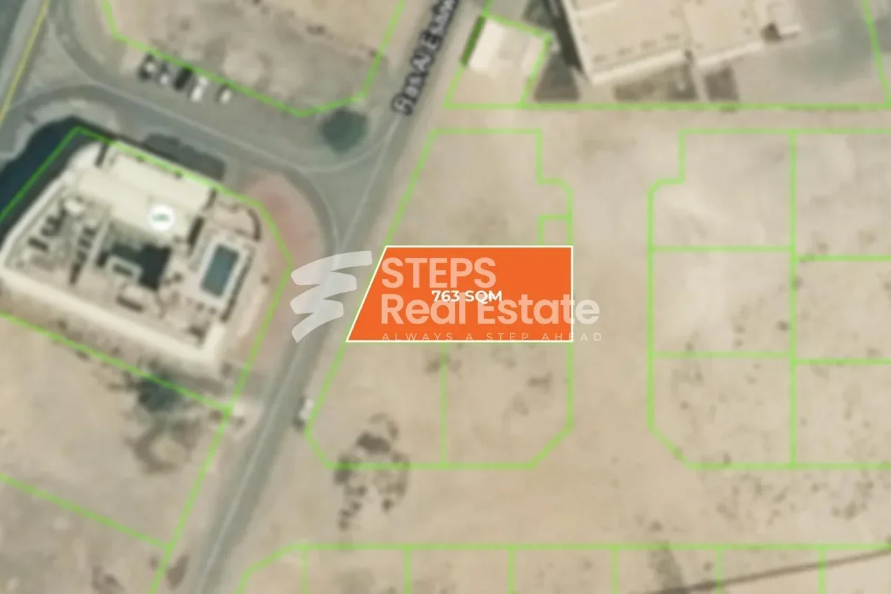 Lands For Sale in Al Wakrah  - Al Wakrah  -Area Size 763 Square Meter