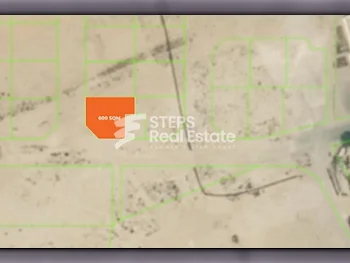 Lands For Sale in Al Wakrah  - Al Wakrah  -Area Size 600 Square Meter