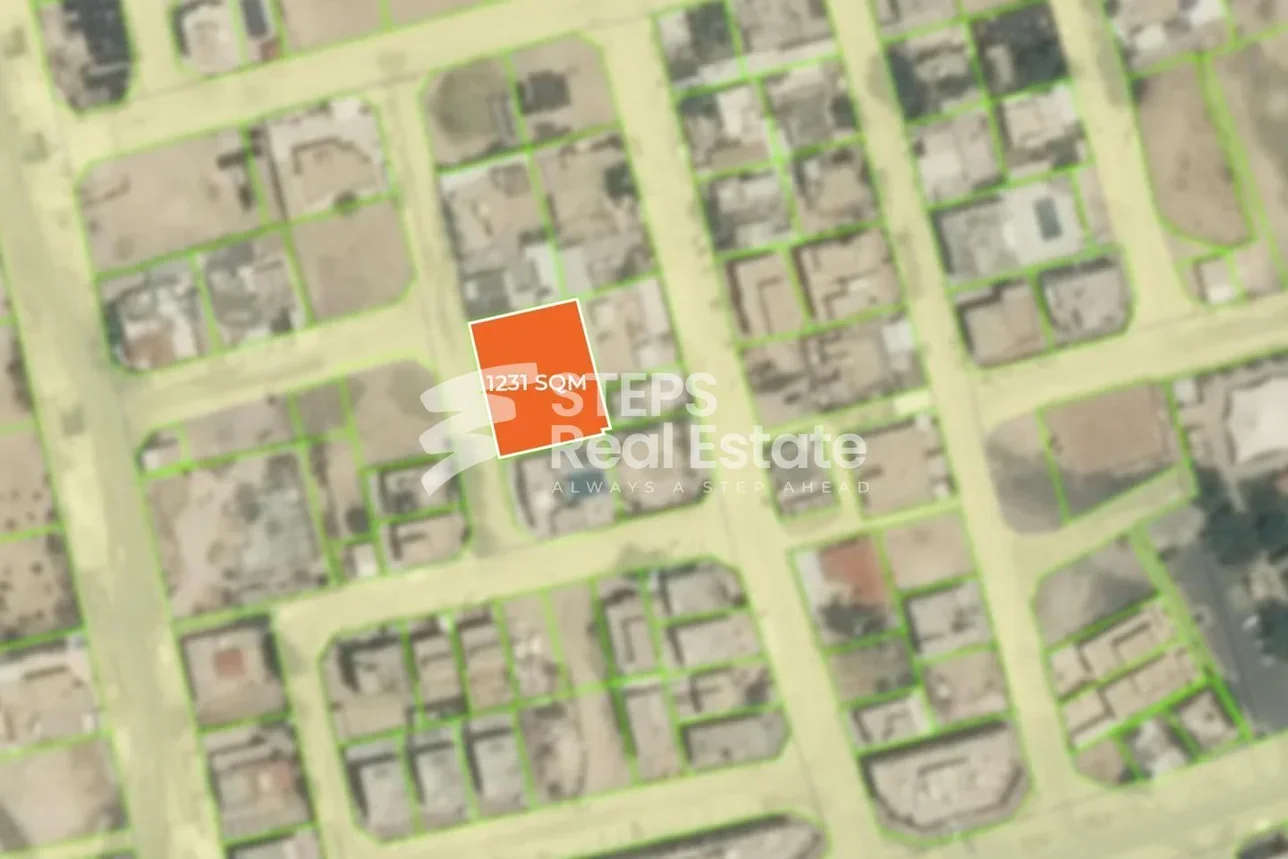 Lands For Sale in Al Daayen  - Sumaysimah  -Area Size 1,231 Square Meter