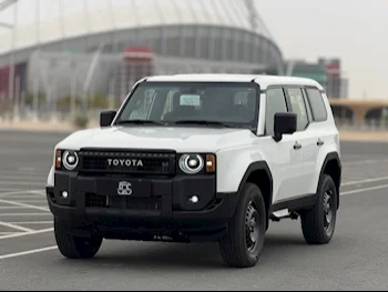 Toyota  Prado  2025  Automatic  0 Km  4 Cylinder  Four Wheel Drive (4WD)  SUV  White  With Warranty