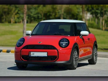 Mini  Cooper  3 Cylinder  Hatchback  Red  2025