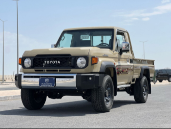 Toyota  Land Cruiser  LX  2025  Manual  0 Km  6 Cylinder  Four Wheel Drive (4WD)  Pick Up  Beige  With Warranty