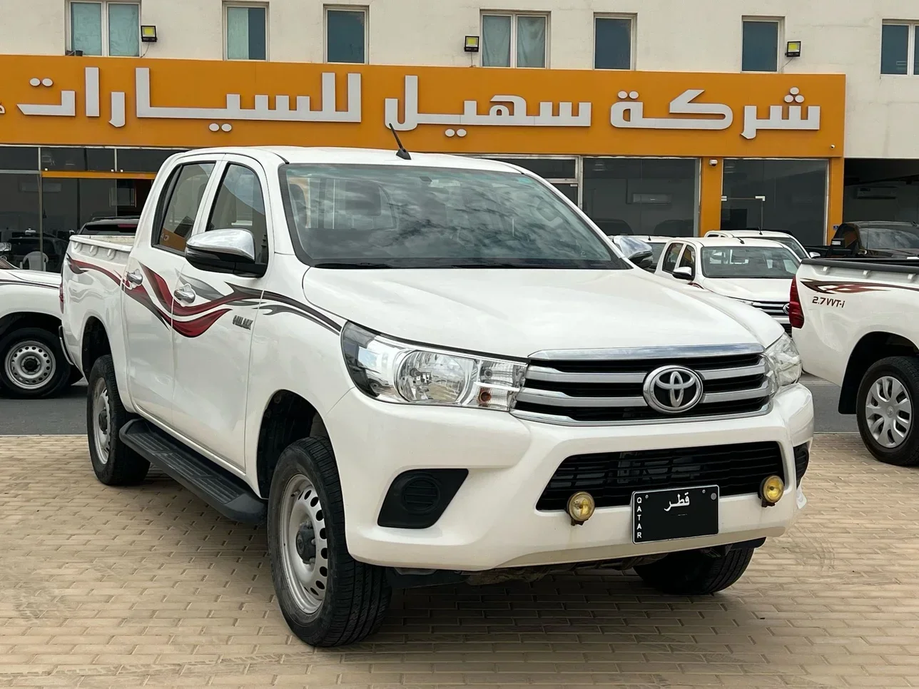 Toyota  Hilux  2020  Automatic  96,000 Km  4 Cylinder  Four Wheel Drive (4WD)  Pick Up  White