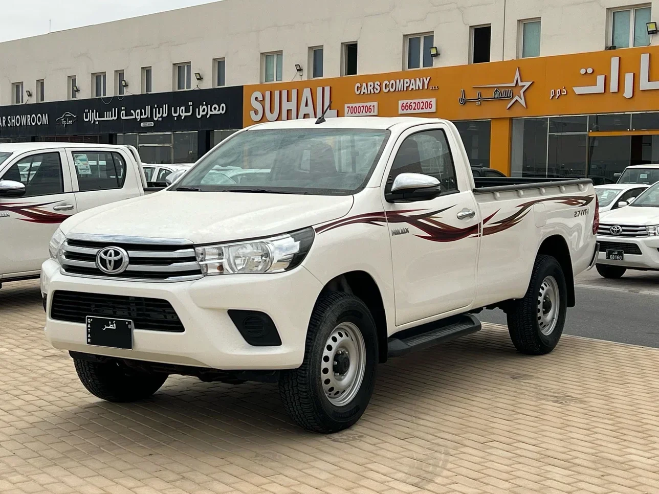 Toyota  Hilux  2022  Manual  60,000 Km  4 Cylinder  Four Wheel Drive (4WD)  Pick Up  White