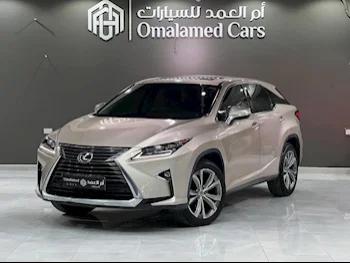 Lexus  RX  350  2017  Automatic  83,000 Km  6 Cylinder  Four Wheel Drive (4WD)  SUV  Gold