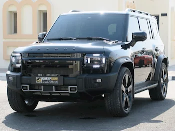 Jetour  T2  2025  Automatic  14,500 Km  4 Cylinder  Four Wheel Drive (4WD)  SUV  Black  With Warranty