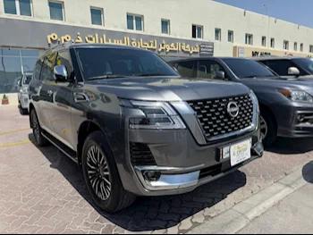 Nissan  Patrol  Platinum  2022  Automatic  51,000 Km  8 Cylinder  Four Wheel Drive (4WD)  SUV  Gray