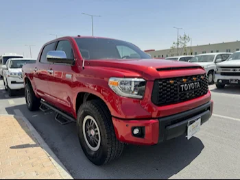 Toyota  Tundra  Platinum  2019  Automatic  63,000 Km  8 Cylinder  Four Wheel Drive (4WD)  Pick Up  Red