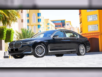 BMW  7-Series  730 Li  2022  Automatic  32,000 Km  4 Cylinder  Rear Wheel Drive (RWD)  Sedan  Black