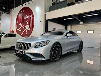 مرسيدس - بنز  اس - كلاس  63 AMG  2015  اوتوماتيك  117,000 كم  8 سلندر  دفع خلفي  كوبيه \ سبورت  فضي