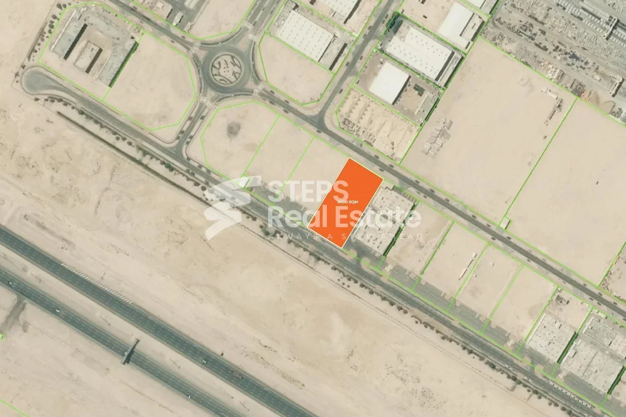 Lands For Sale in Al Wakrah  - Barkit Al Awamer  -Area Size 5,000 Square Meter