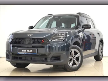 Mini  Cooper  CountryMan  S  2024  Automatic  6,885 Km  4 Cylinder  All Wheel Drive (AWD)  Hatchback  Gray  With Warranty