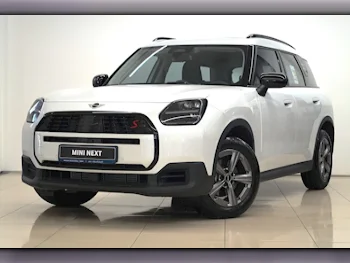 Mini  Cooper  CountryMan  S  2024  Automatic  4,760 Km  4 Cylinder  All Wheel Drive (AWD)  Hatchback  White  With Warranty