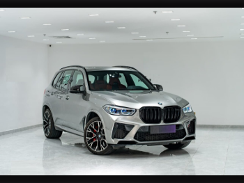 BMW  X-Series  X5 M Competition  2022  Automatic  25,000 Km  8 Cylinder  Four Wheel Drive (4WD)  SUV  Silver  With Warranty