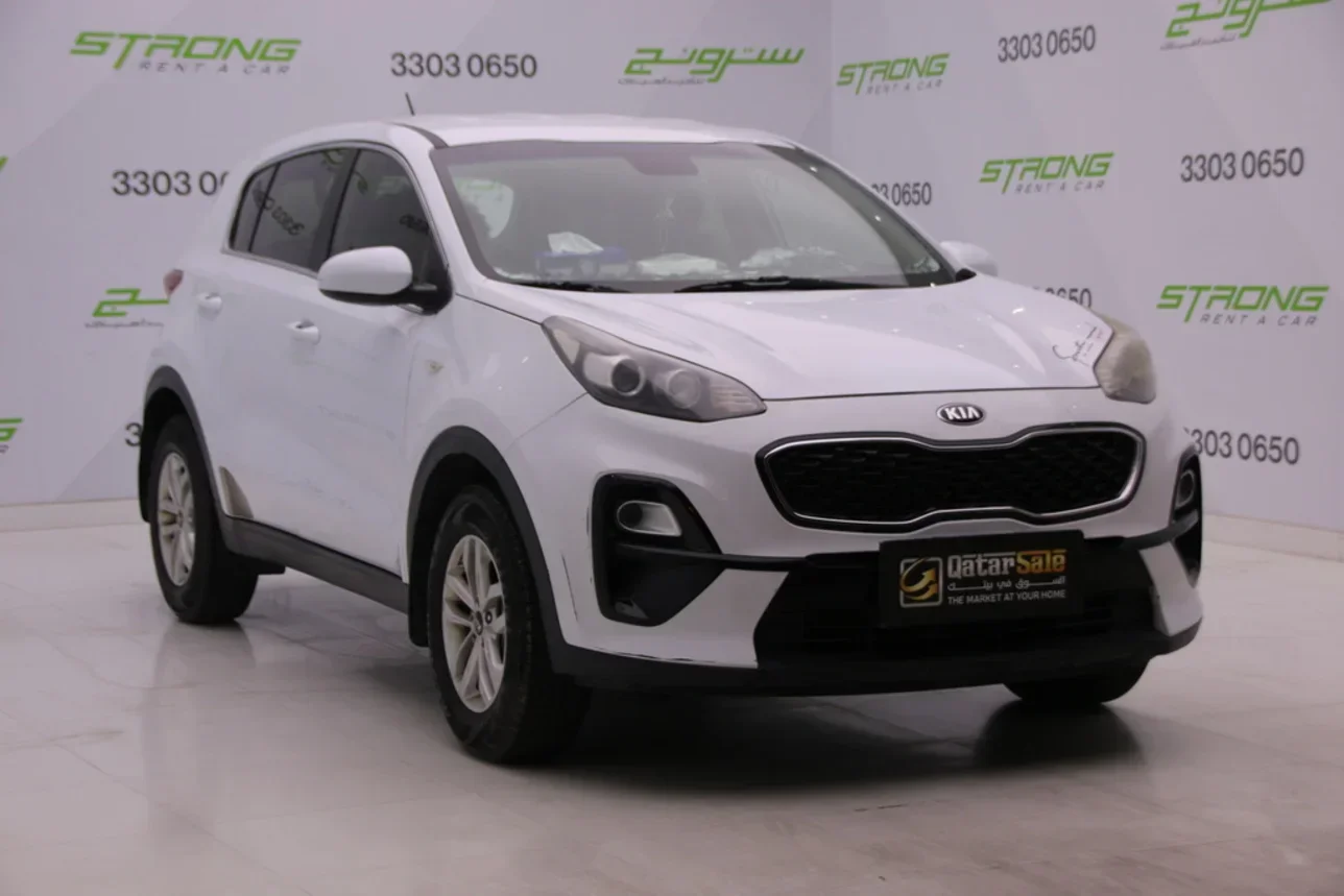 Kia  Sportage  2019  Automatic  208,000 Km  4 Cylinder  Front Wheel Drive (FWD)  SUV  White
