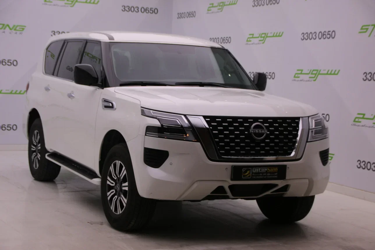 Nissan  Patrol  2024  Manual  19,000 Km  8 Cylinder  Four Wheel Drive (4WD)  SUV  White  With Warranty
