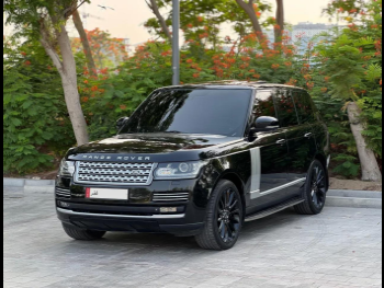 Land Rover  Range Rover  Vogue SE Super charged  2014  Automatic  137,900 Km  8 Cylinder  Four Wheel Drive (4WD)  SUV  Black  With Warranty