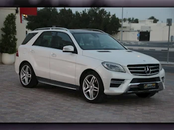 مرسيدس - بنز  ام ال  350  2015  اوتوماتيك  93,000 كم  6 سلندر  دفع رباعي  اس يو في  أبيض