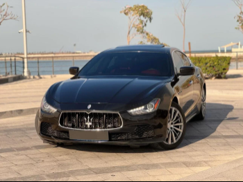 Maserati  Ghibli  SQ4  2014  Automatic  129,000 Km  6 Cylinder  Rear Wheel Drive (RWD)  Sedan  Black  With Warranty