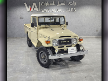 تويوتا  لاند كروزر  ال اكس  1980  عادي  651 كم  6 سلندر  دفع رباعي  كلاسك  بيج