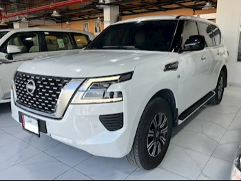 Nissan  Patrol  SE  2024  Automatic  20,000 Km  8 Cylinder  Four Wheel Drive (4WD)  SUV  White  With Warranty