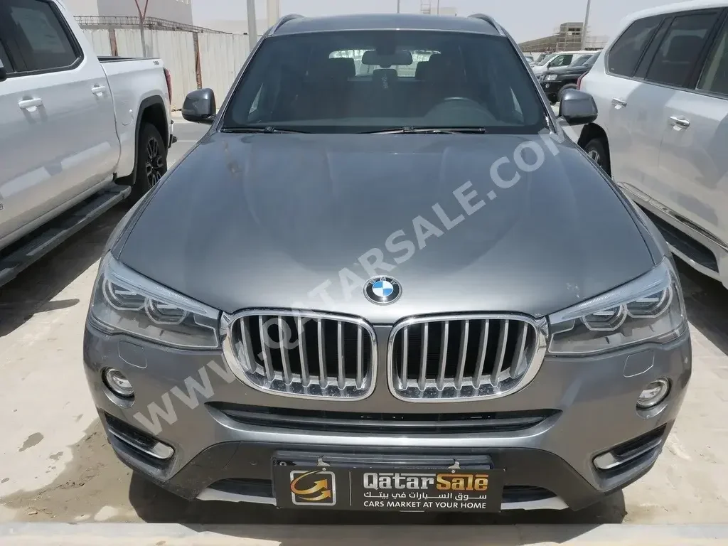 BMW  X-Series  X3  2016  Automatic  20,000 Km  6 Cylinder  Four Wheel Drive (4WD)  SUV  Gray