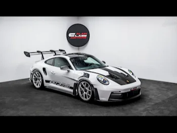 بورش  911  جي تي 3 ار اس  2024  اوتوماتيك  7,335 كم  6 سلندر  دفع خلفي  كوبيه \ سبورت  أبيض