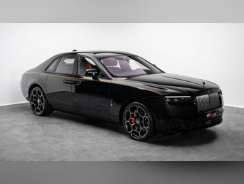 Rolls-Royce  Ghost  Black Badge  2025  Automatic  0 Km  12 Cylinder  Four Wheel Drive (4WD)  SUV  Black  With Warranty