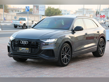 Audi  Q8  S-Line  2019  Automatic  91,250 Km  6 Cylinder  All Wheel Drive (AWD)  SUV  Gray  With Warranty