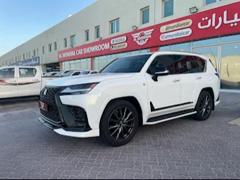 Lexus  LX  600 F Sport  2024  Automatic  7,500 Km  6 Cylinder  Four Wheel Drive (4WD)  SUV  White  With Warranty