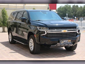 Chevrolet  Suburban  LT  2024  Automatic  19,000 Km  8 Cylinder  Four Wheel Drive (4WD)  SUV  Black  With Warranty