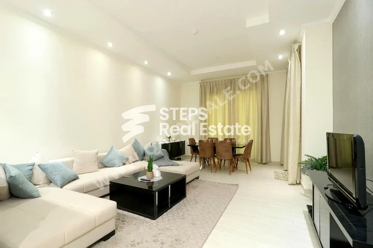1 Bedrooms  Apartment  For Rent  in Lusail -  Fox Hills  Fully Furnished