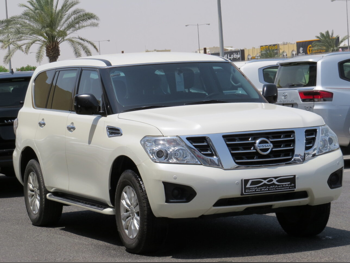 Nissan  Patrol  XE  2018  Automatic  216,000 Km  6 Cylinder  Four Wheel Drive (4WD)  SUV  White